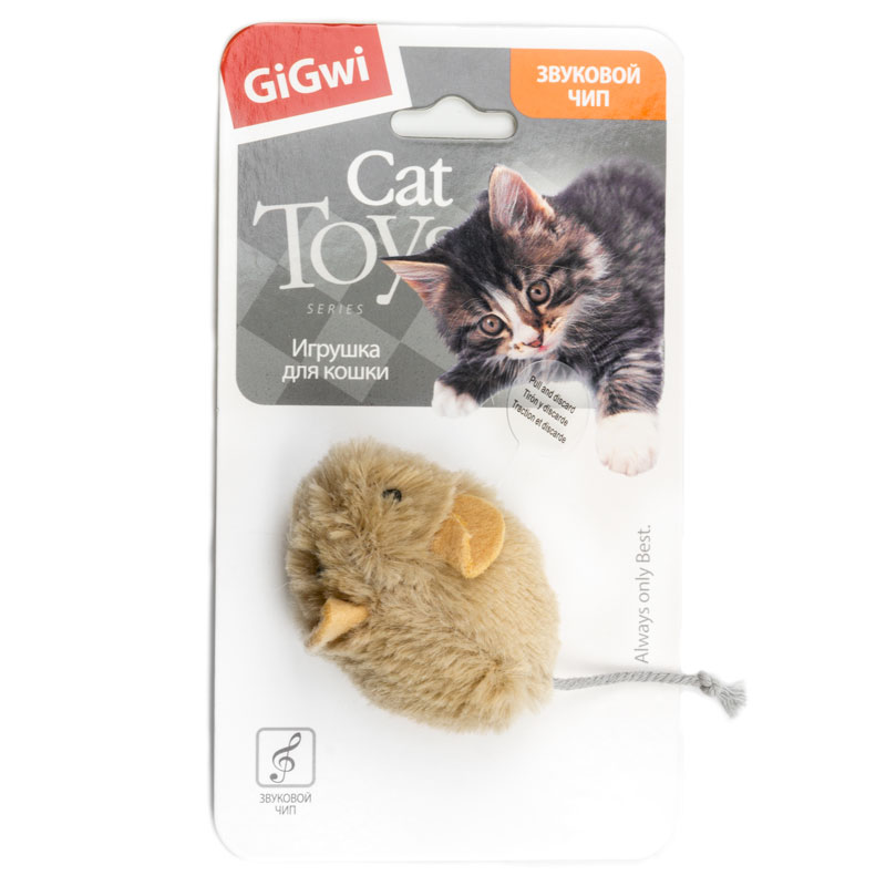 Мышка со звуковым чипом Gigwi