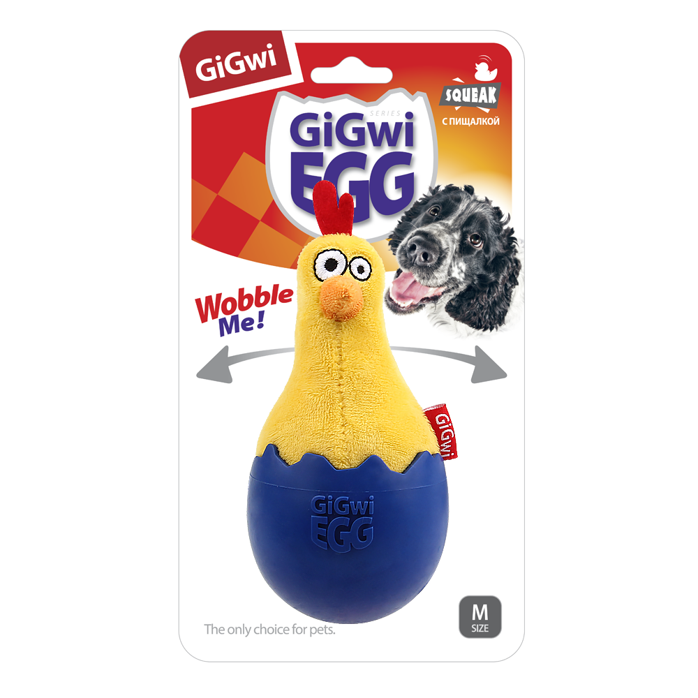 Игрушки серии GIGWI EGG для собак | GiGwi